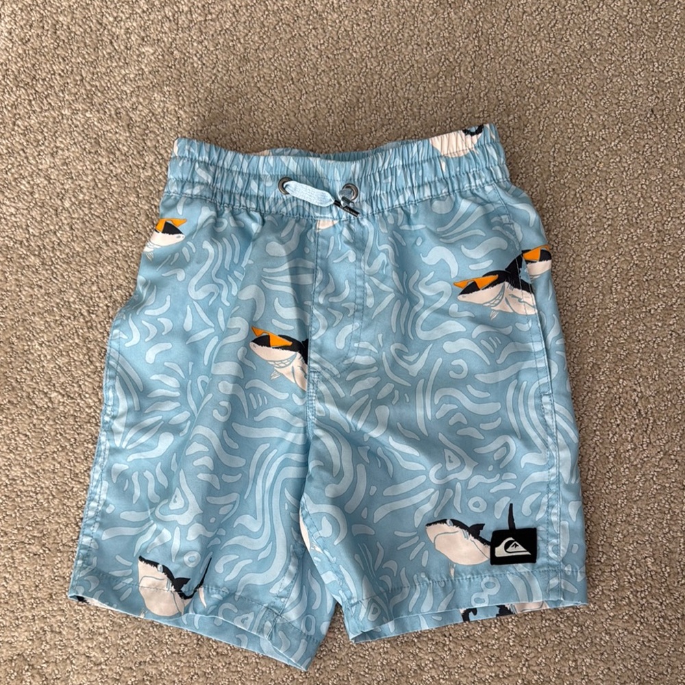 EUC quicksilver boys swim trunkss